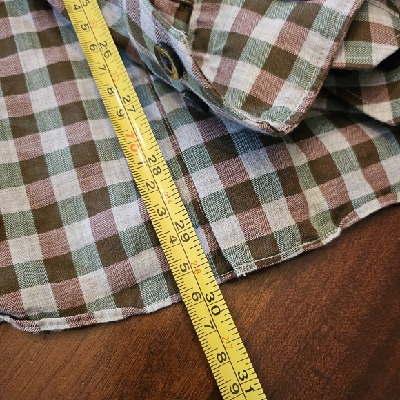 Culturata Plaid Button Down Shirt - Picture 3 of 4